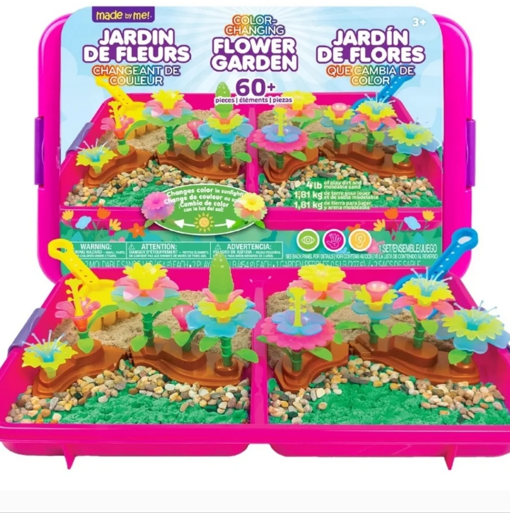 Made By Me - Color Changing Sensory Bins (Flowers)